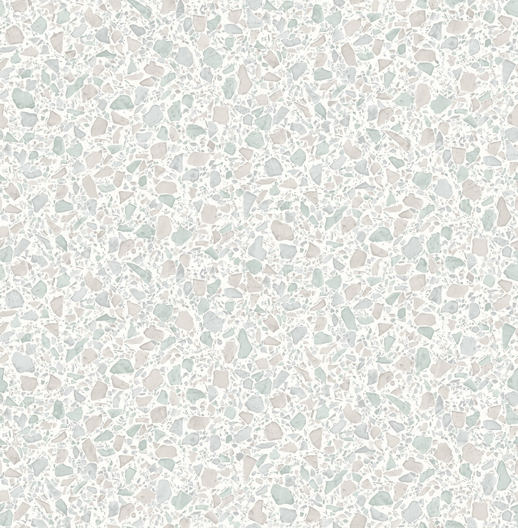 Fine Decor Aldrich Light Grey Terrazzo Wallpaper, 20.5-in by 33-ft, 56.4 sq. ft