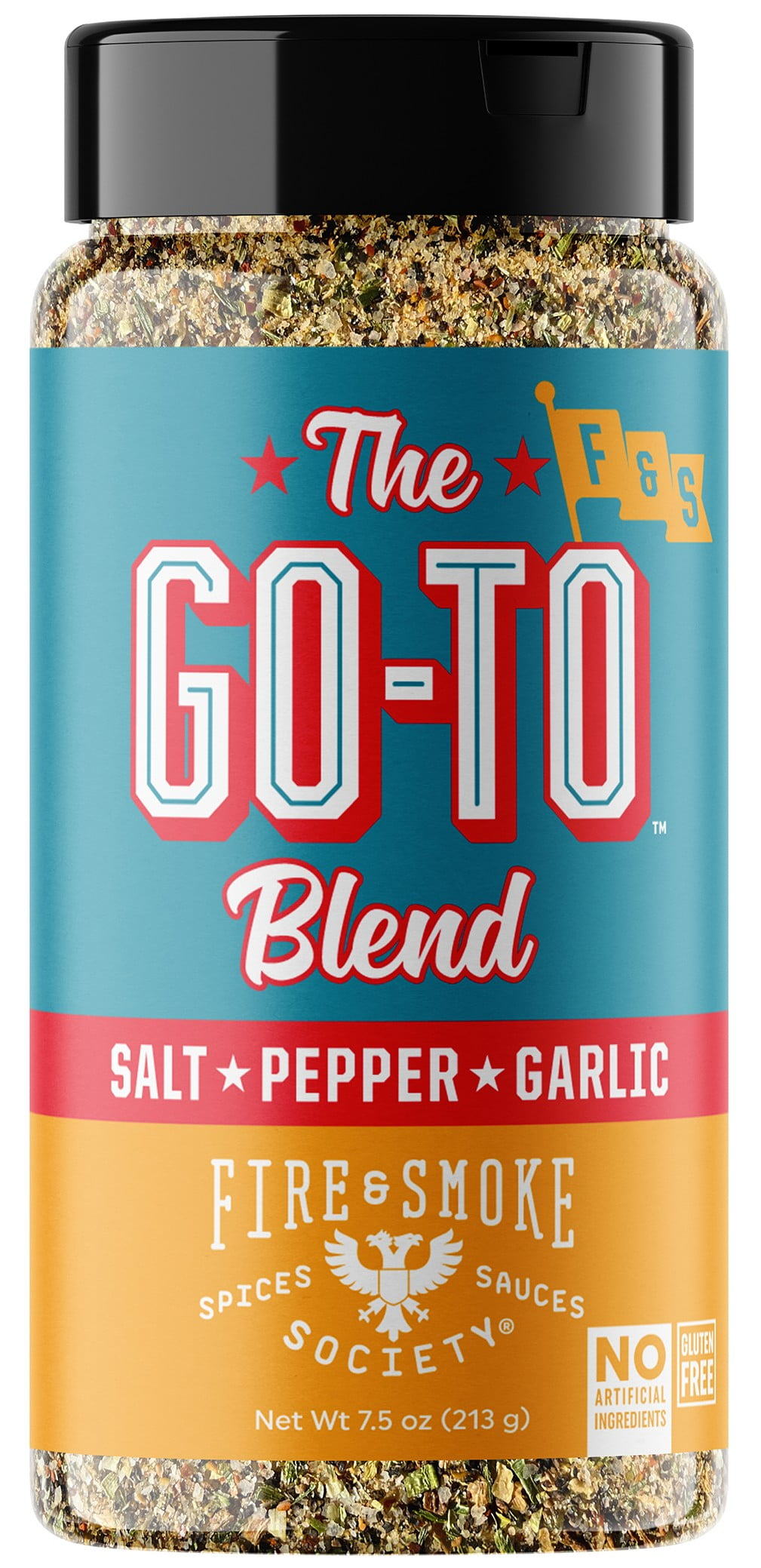 Fire & Smoke Society The Go-To All Purpose Seasoning, 7.5 oz