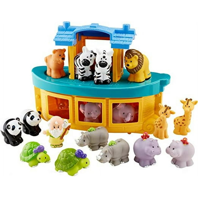 Fisher-Price Little People Noah's Ark Gift Set Animals Playset Figures