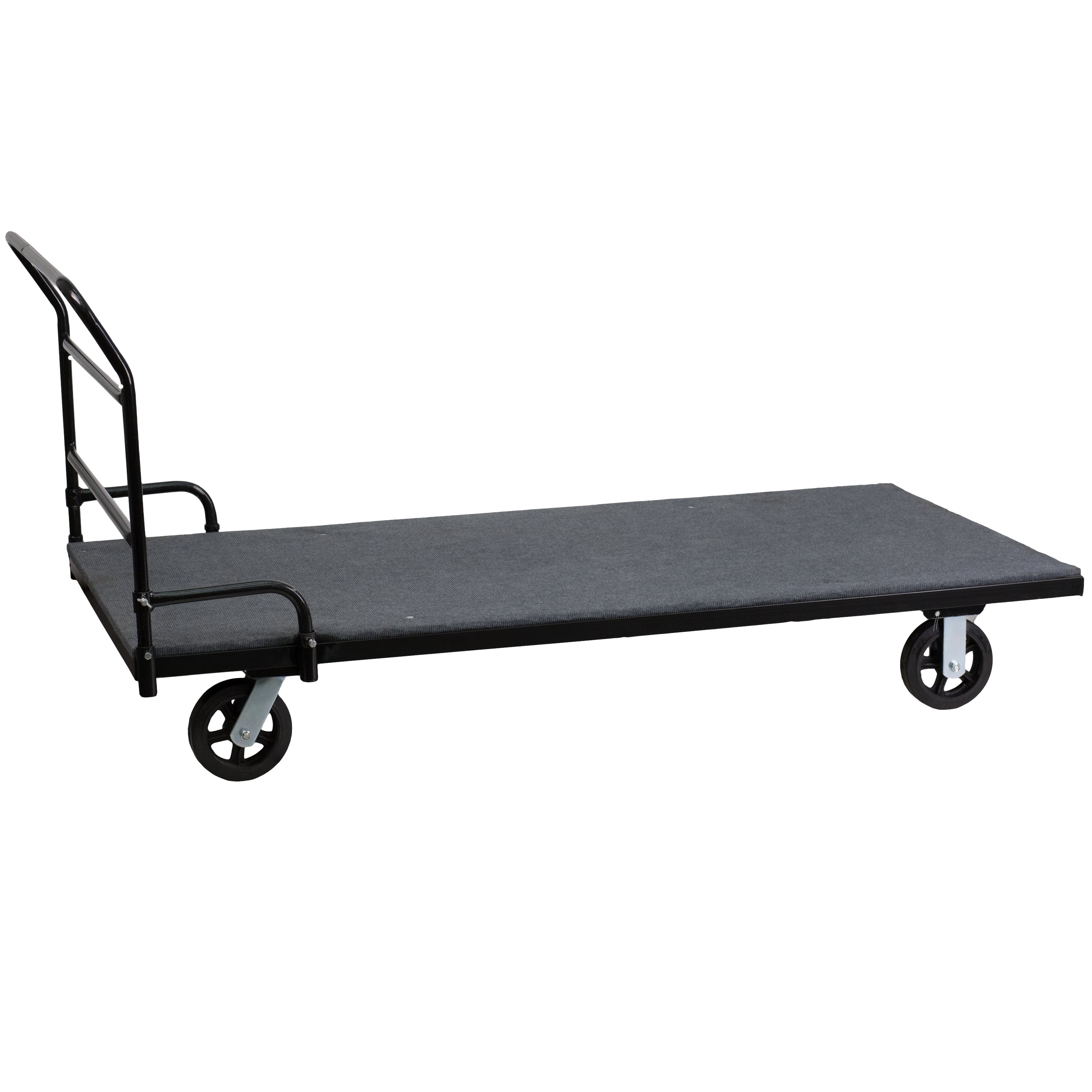 Flash Furniture Regency Folding Table Dolly with Carpeted Platform for Rectangular Tables