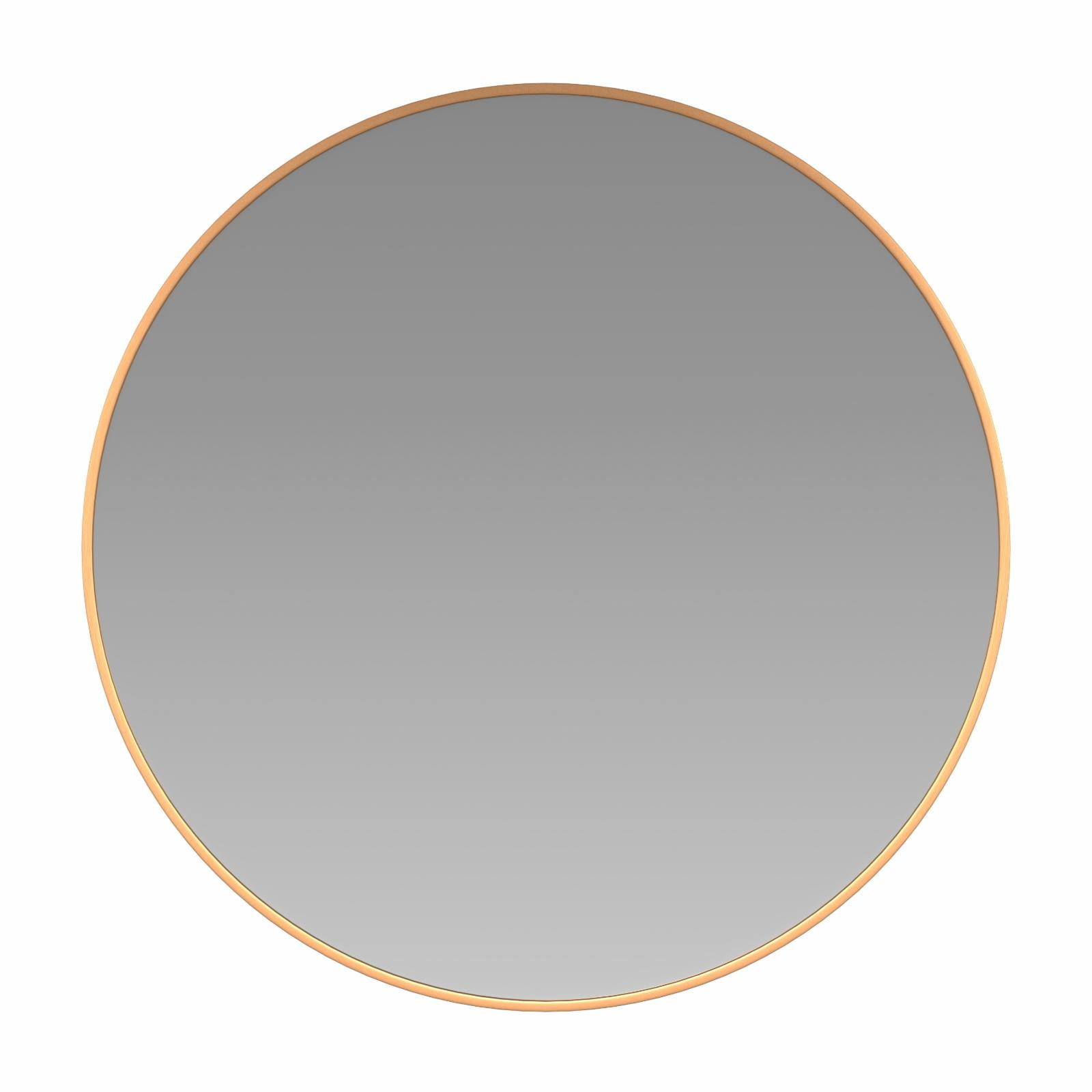 Flash Furniture Modern Round Wall Mounted Mirror, Gold