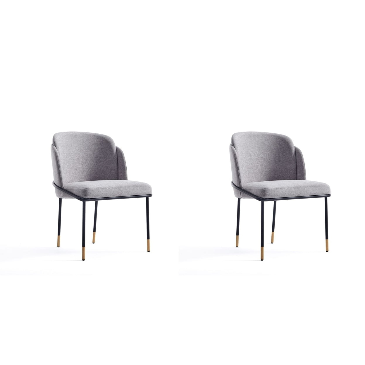 Flor Fabric Dining Chair - Set of 2