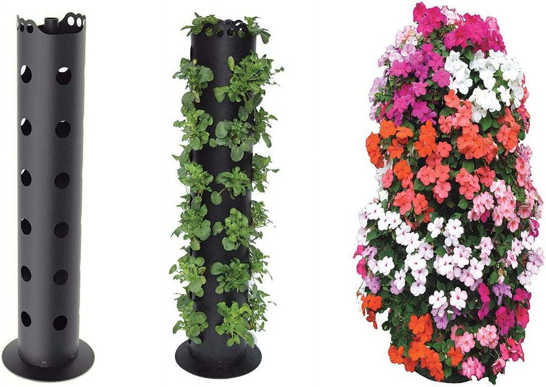 Flower Tower Freestanding Planter, 3-Feet