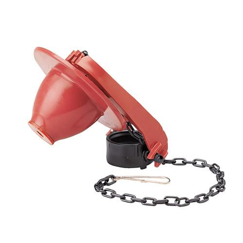 Fluidmaster 502 PerforMAX Universal High Performance, Water-Saving 2" Flapper, New, Rubber, 6 in Height, 0.11 lb.