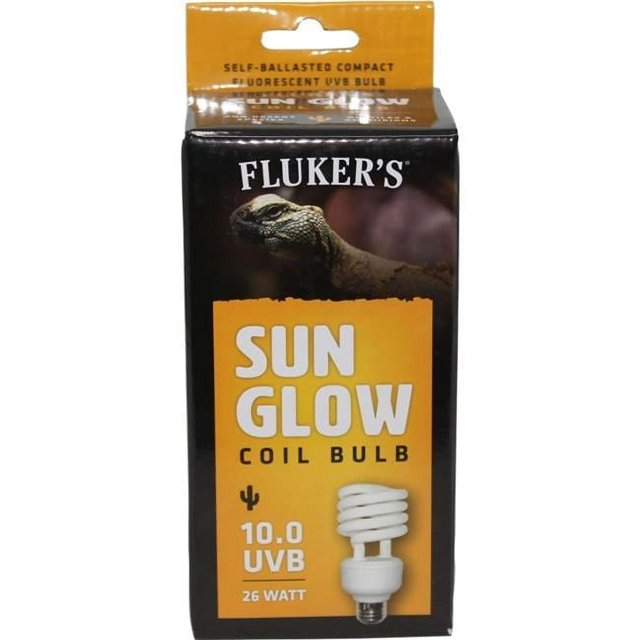 Flukers  26 watt Sun Glow Coil Bulb Desert 10.0 UVB