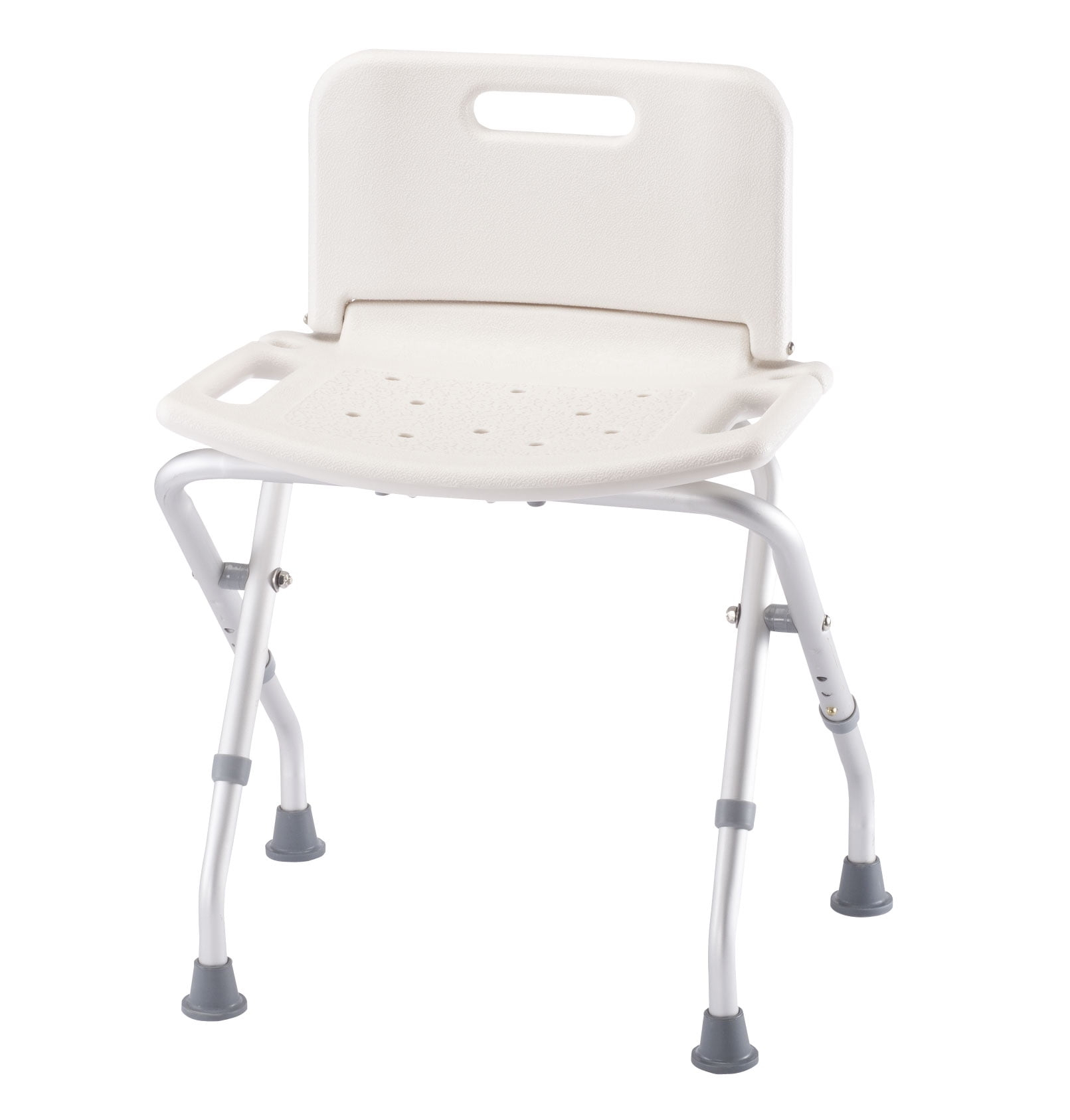 Folding Shower Chair Seat - Bath Chair with Back Supports 300 Lbs.