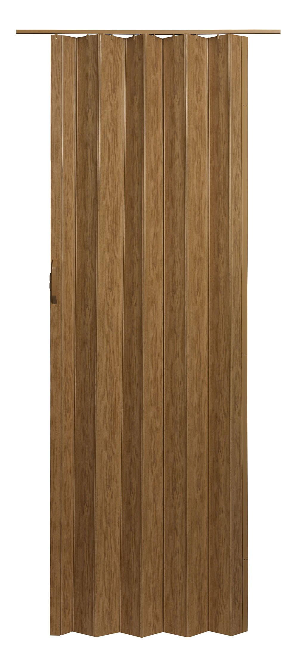 Folding Closet Door, Oak Vinyl, 32-36 x 80-In.