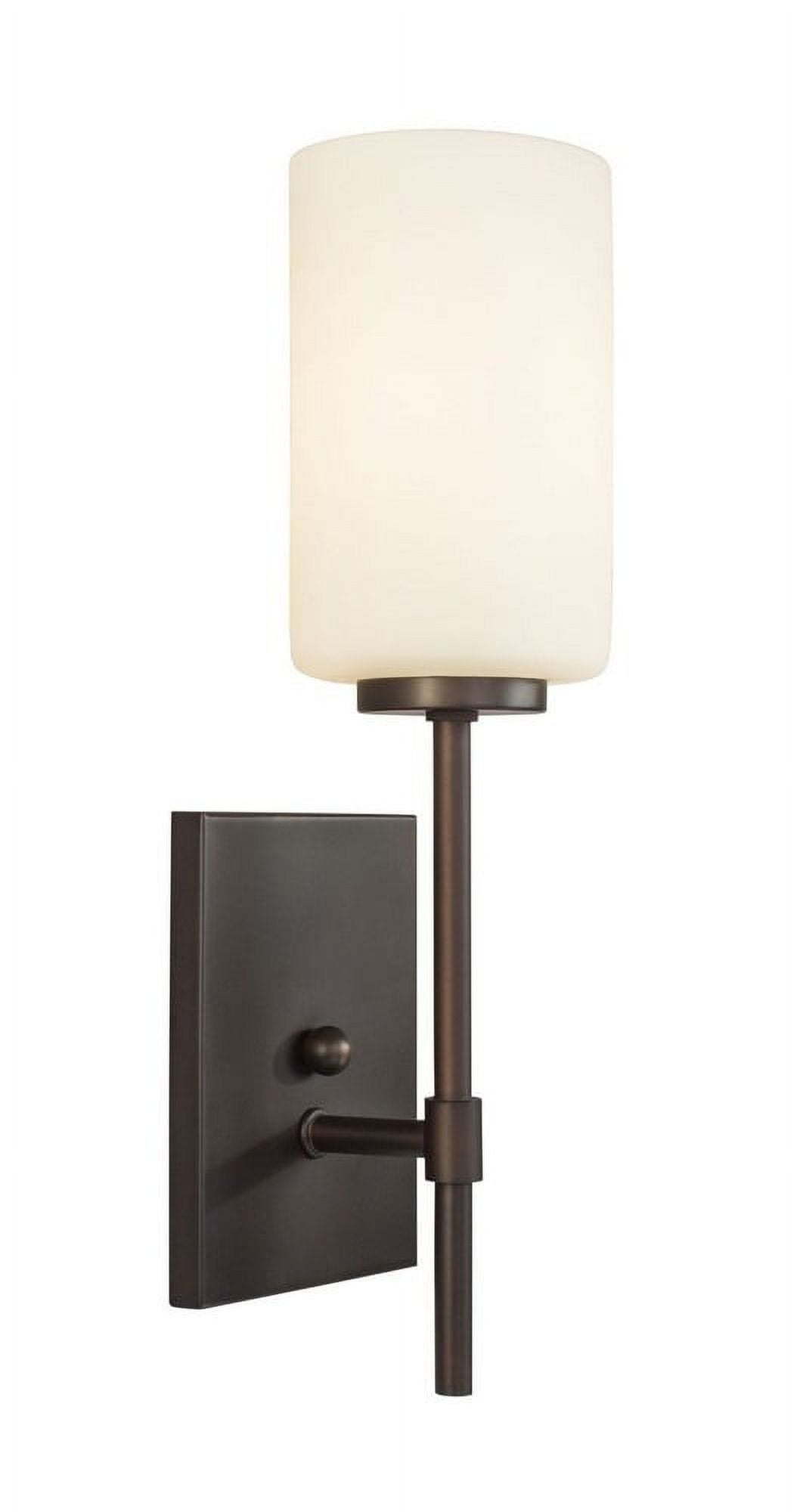 Forte Lighting 2612-01 Faye Wall Sconce - Bronze