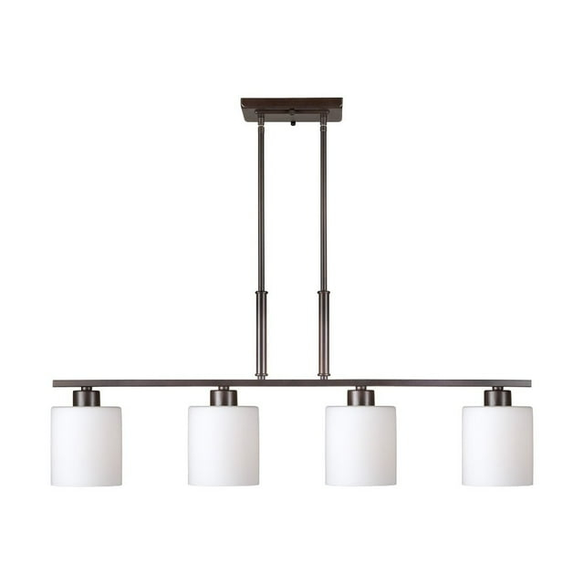 Forte Lighting 2664-04 Fiona 4 Light 35" Wide Linear Pendant - Bronze
