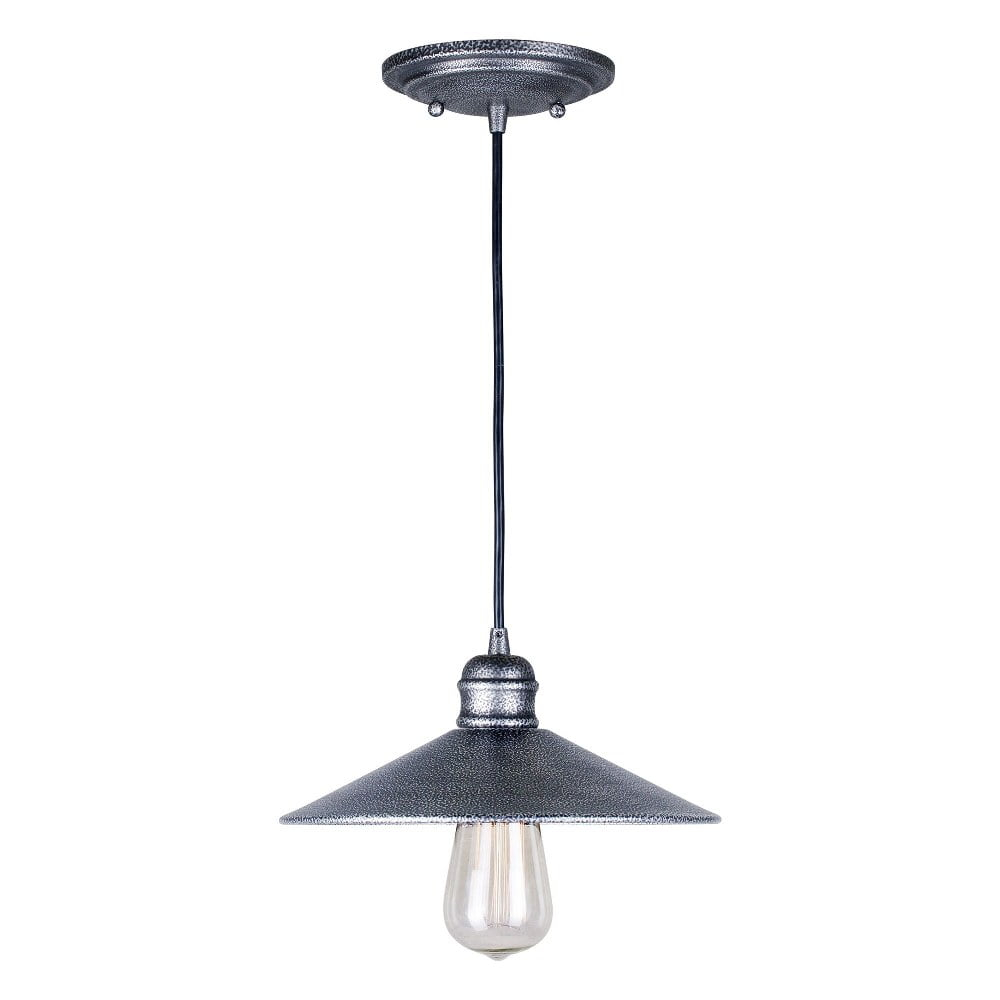 Forte Lighting 7159-01 1 Light 10" Wide Mini Pendant - Grey