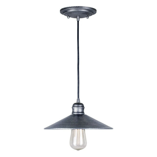 Forte Lighting 7159-01 1 Light 10" Wide Mini Pendant - Grey