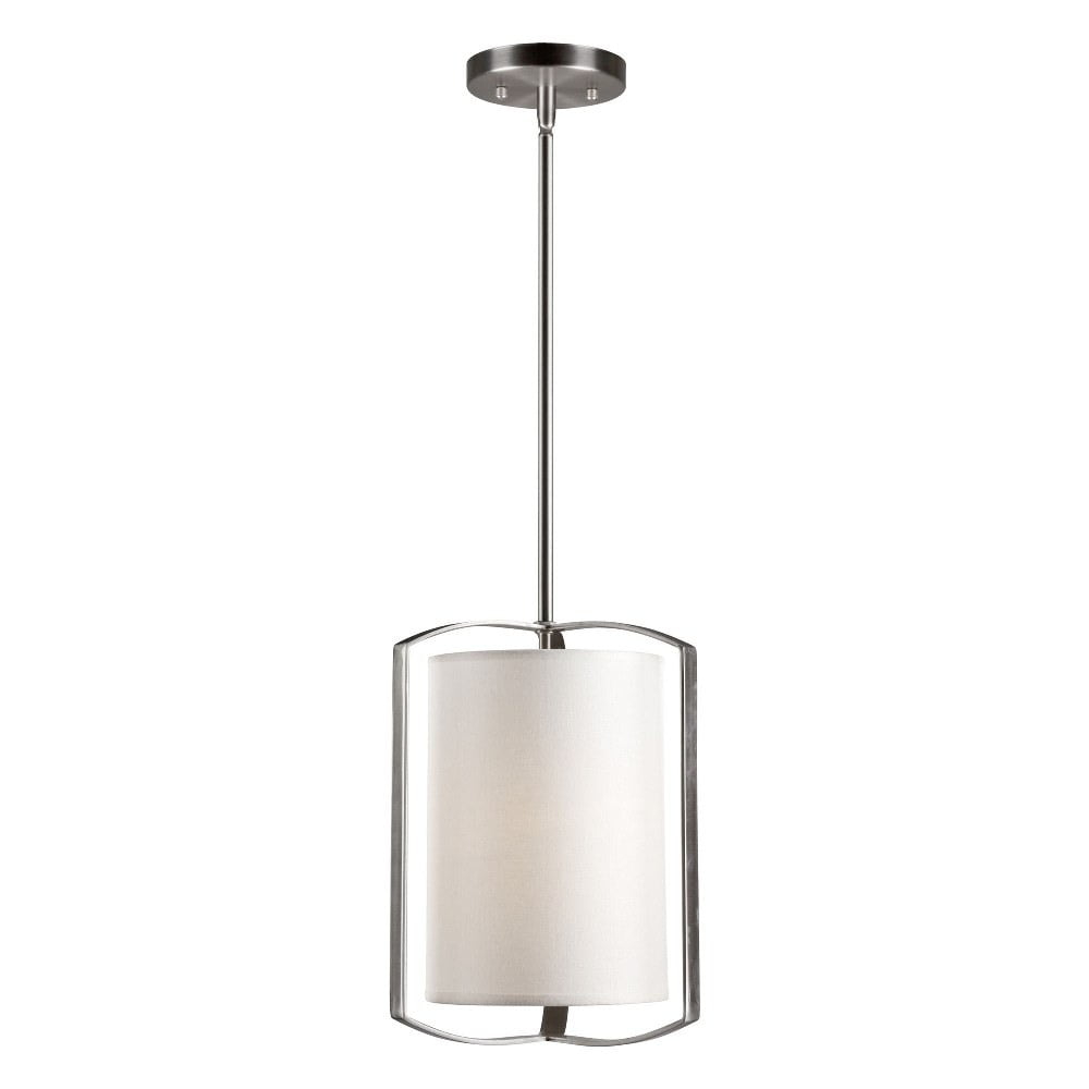 Forte Lighting - Flynn - 1 Light Mini Pendant-12 Inches Tall and 9 Inches
