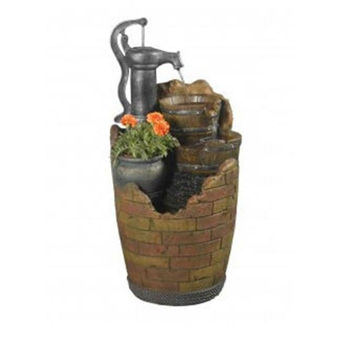Jeco Glenville Water Pump Cascading Water Fountain