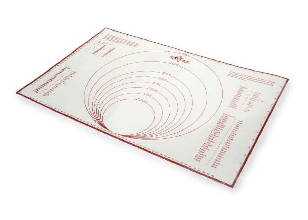Fox Run Baking Mat with Measurements, Silicone,  23.25 x 15.25"