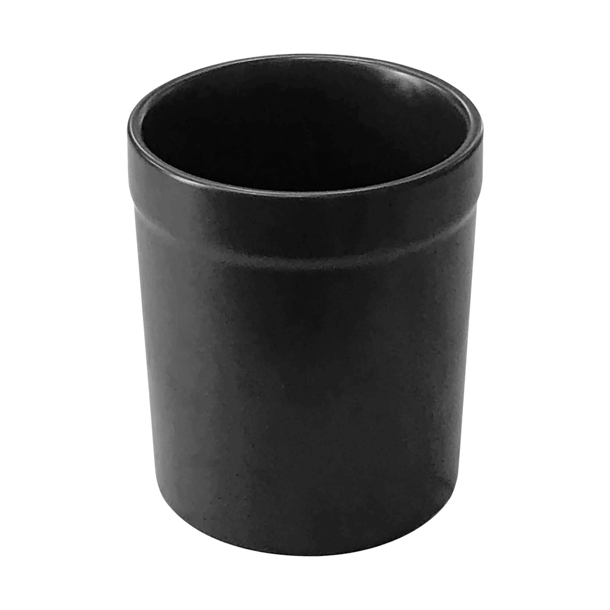 Fox Run Ceramic Kitchen Tool Holder, Black, 4.75" x 4.75" x 5.75"