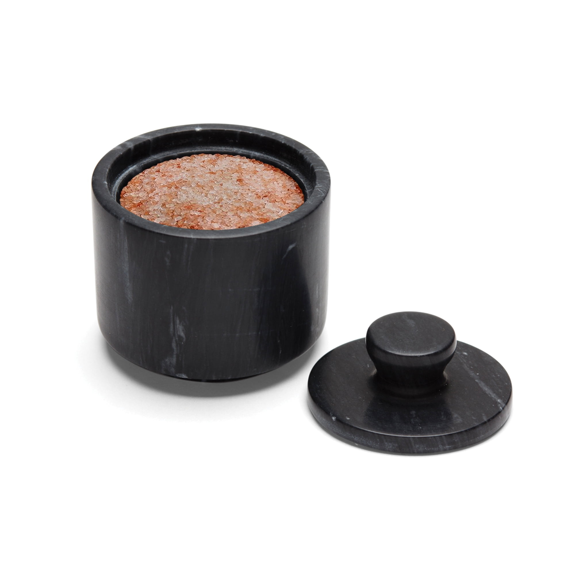 Fox Run Brands Fox Run Brands Marble Salt Cellar, Black