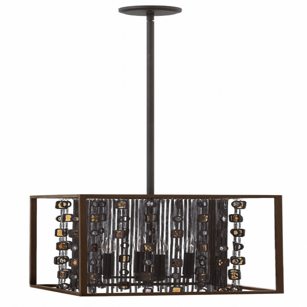 Mercato 4 - Light Square / Rectangle Chandelier