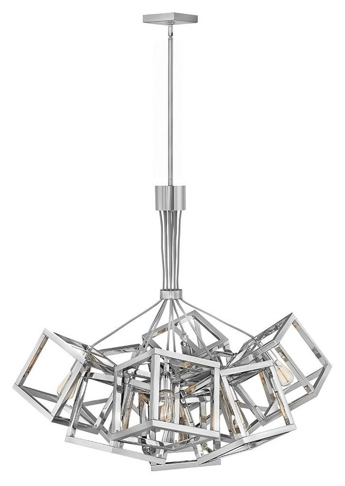 Fredrick Ramond 9 - Light Silver Cluster Pendant