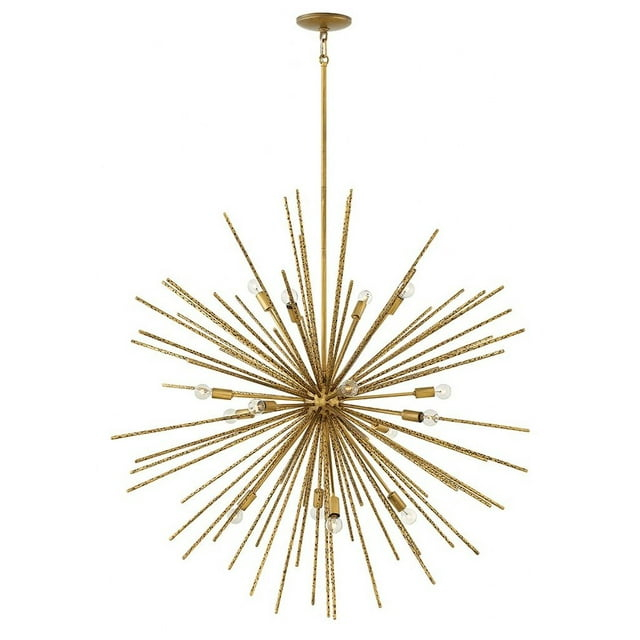 -Sixteen Light Stem Hung Pendant-42 Inches Wide By 42 Inches Tall Fredrick Ramond Lighting Fr43016bng