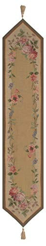 French Floral Roses Small French Table Runner