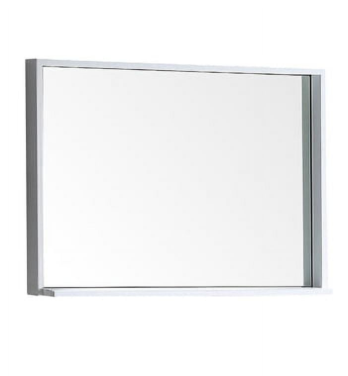 Fresca Fmr8136 Allier 35-1/2" W X 25-1/2" H Rectangular Framed Bathroom Wall Mirror -