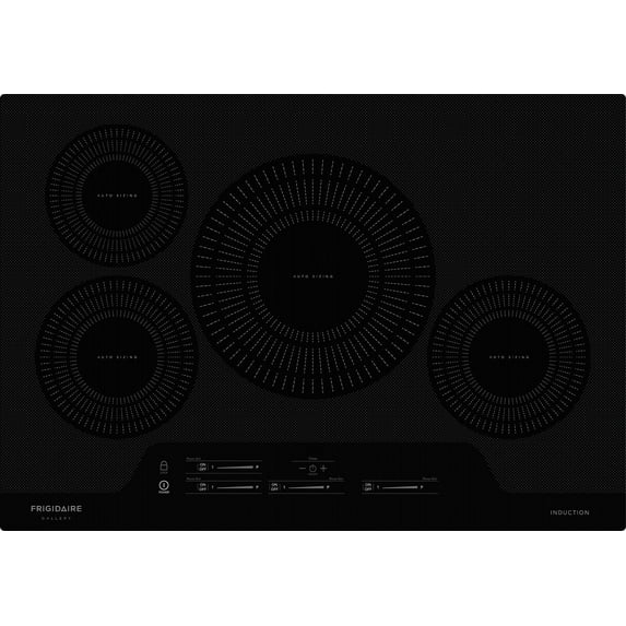 Frigidaire FGIC3066TB 30 Gallery Series Induction Cooktop with 4 Elements in Black