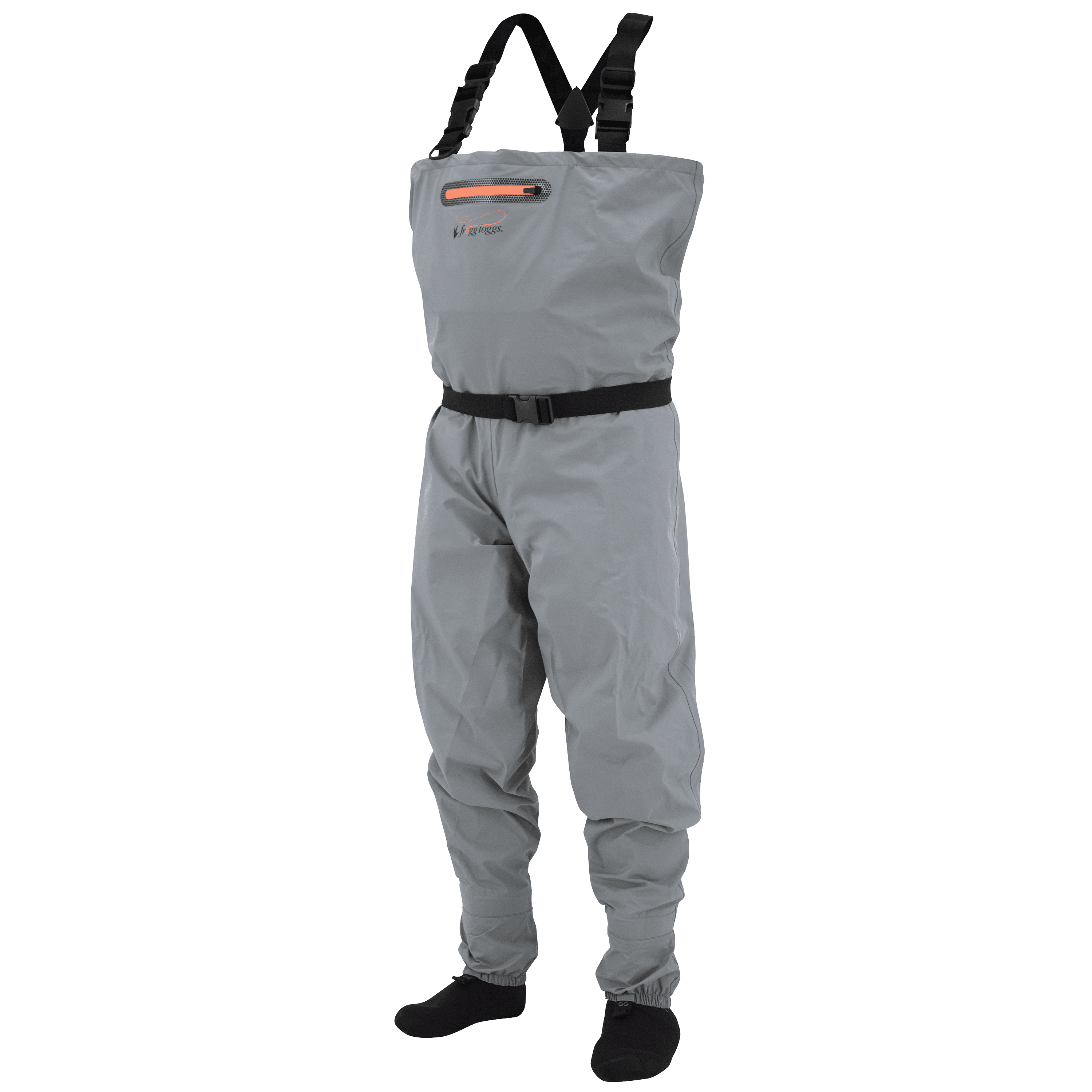 Frogg Toggs Men's Hellbender Stockingfoot Chest Wader | Slate / Gray | Size MD