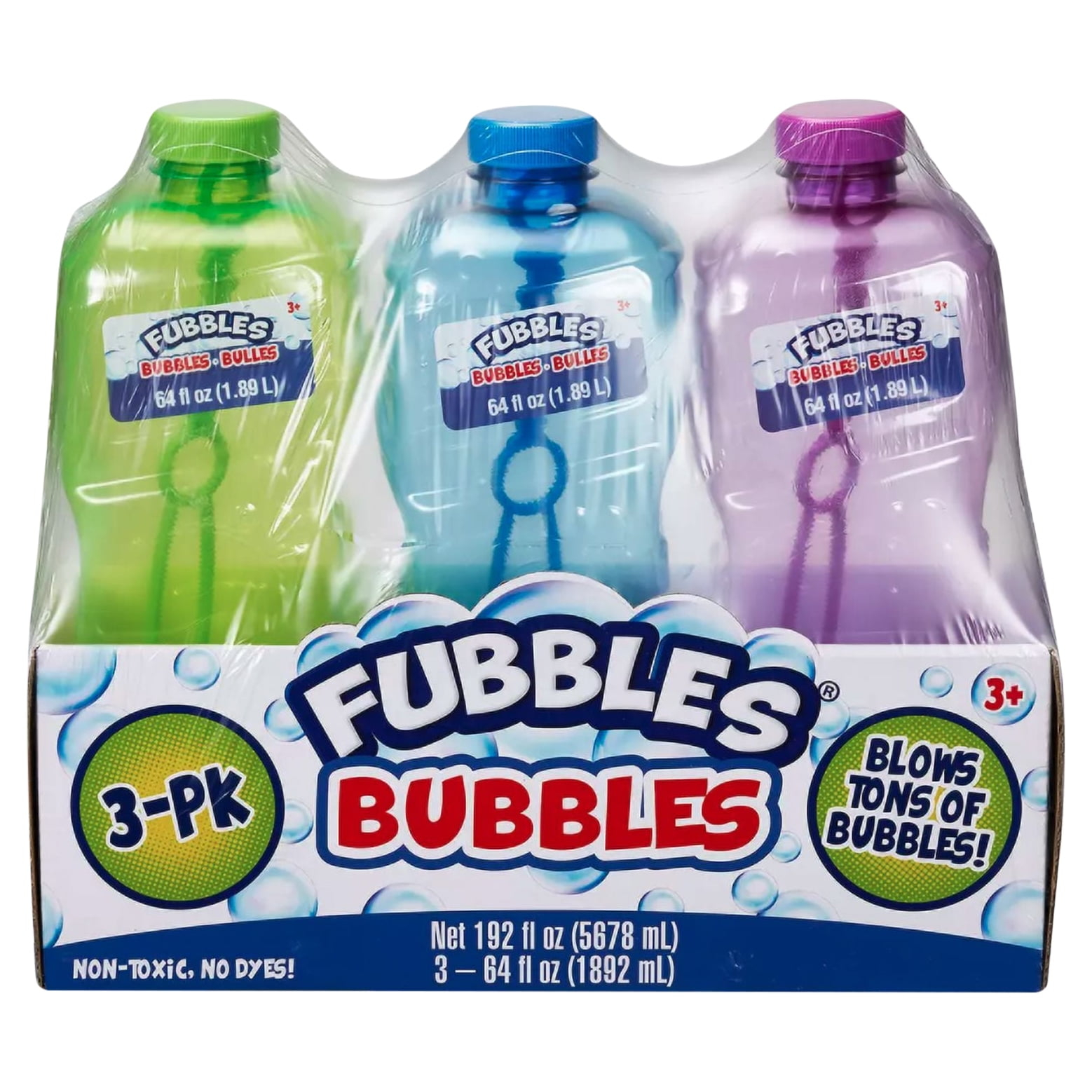 Fubbles Bubbles, 3 pk./64 oz.