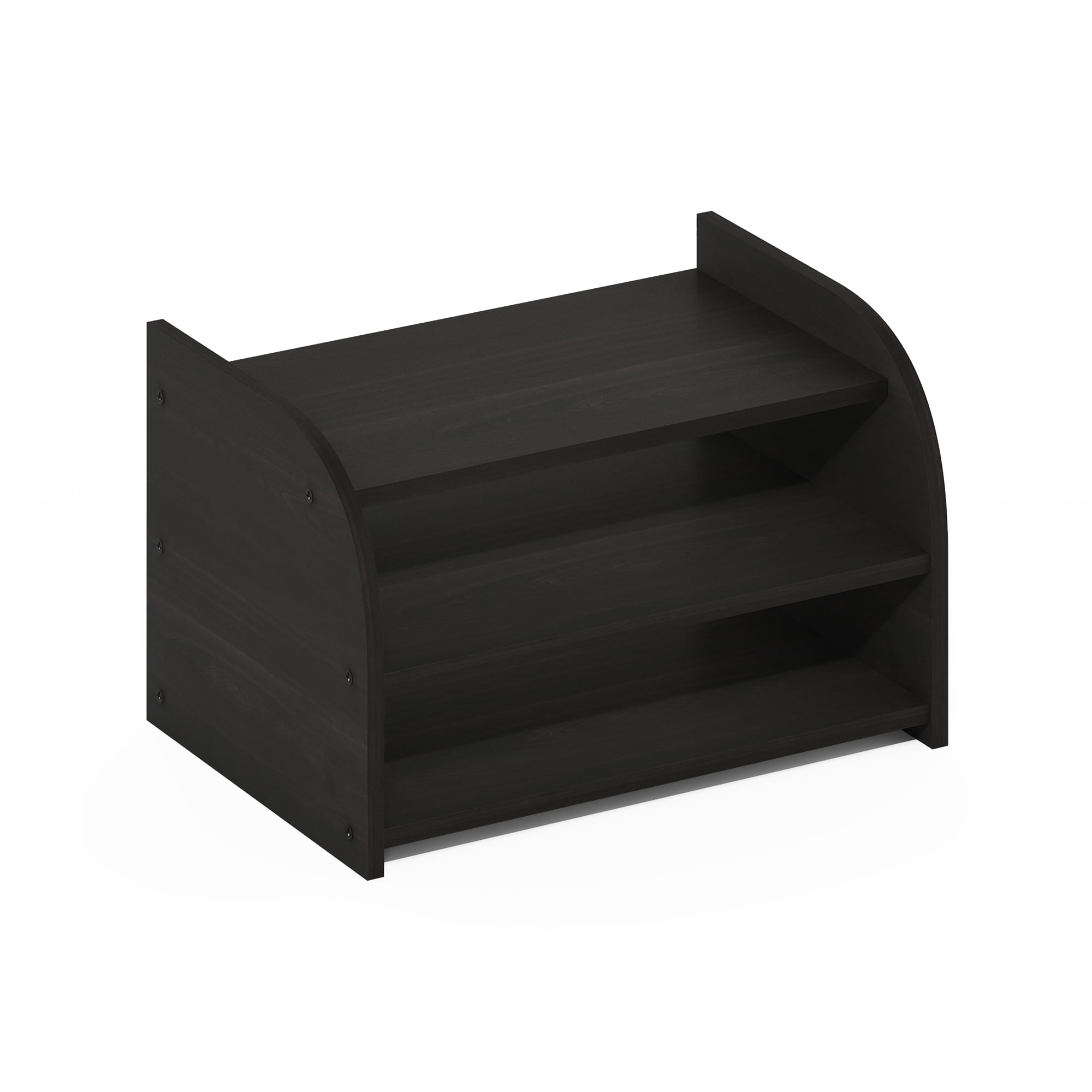 Furinno Classic 3-Tier Desk Top Organizer, Espresso