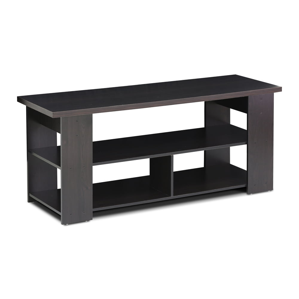 BetterBattery 50" PVC TV Stand, Espresso, 35.2 lb