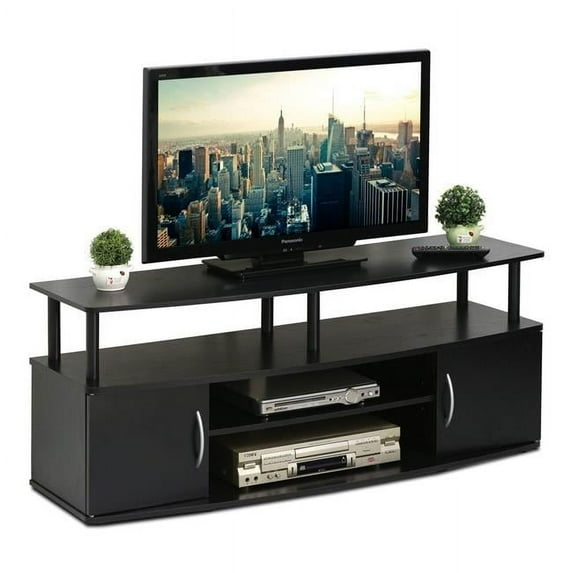 Furinno  Large Entertainment Center Hold Up To 50 in. TV