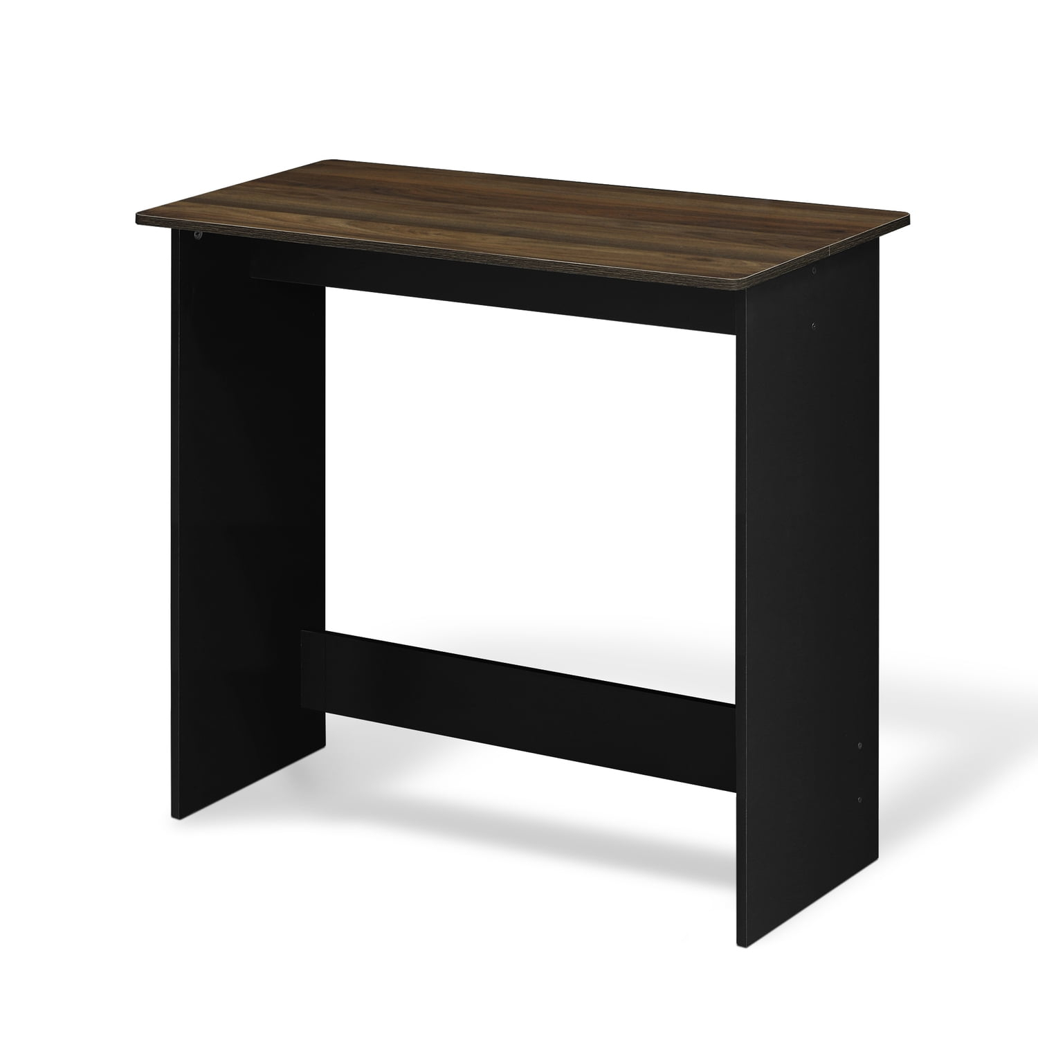 Furinno  Simplistic Study Table - Columbia Walnut & Black