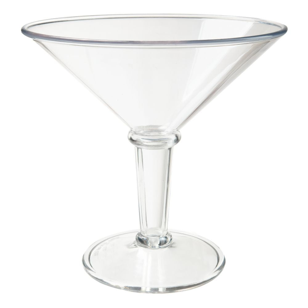G.E.T. Enterprises SW 48 Ounce SAN Clear Shatterproof Plastic Super Martini Glass
