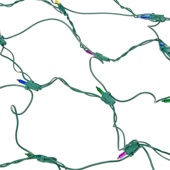 GE 150-Count Multi Net Christmas Lights, 6x4ft