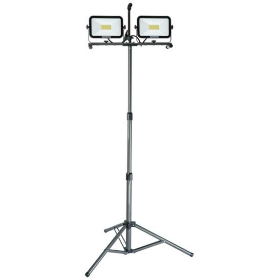 Genesis 72" Dual-Head LED Work Light with Tripod Stand