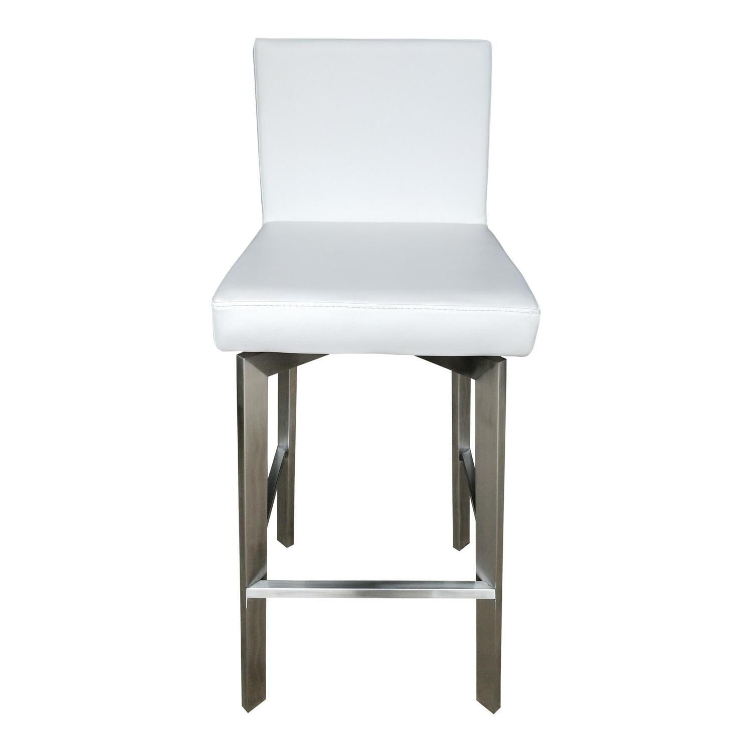 HomeStock Retro Revival Barstool White
