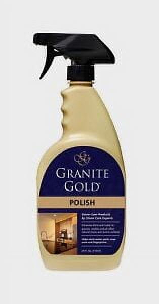GRANITE GOLD Granite Marble Natural Stone POLISH Safe for Food Prep 24oz GG0033