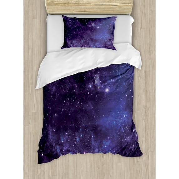 Ambesonne Galaxy Modern & Contemporary Duvet Cover Set