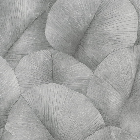 Kumano 3D Embossed Palm Leaf Wallpaper Roll
