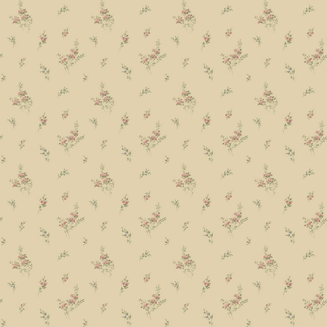 Miniatures 3 Collection Small Sprigs Wallpaper Roll