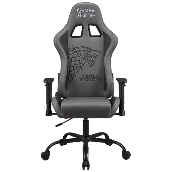 Subsonic Gaming Chair Game of Thrones, Ergonomic Office Chair for Gamer with Adjustable Armrests