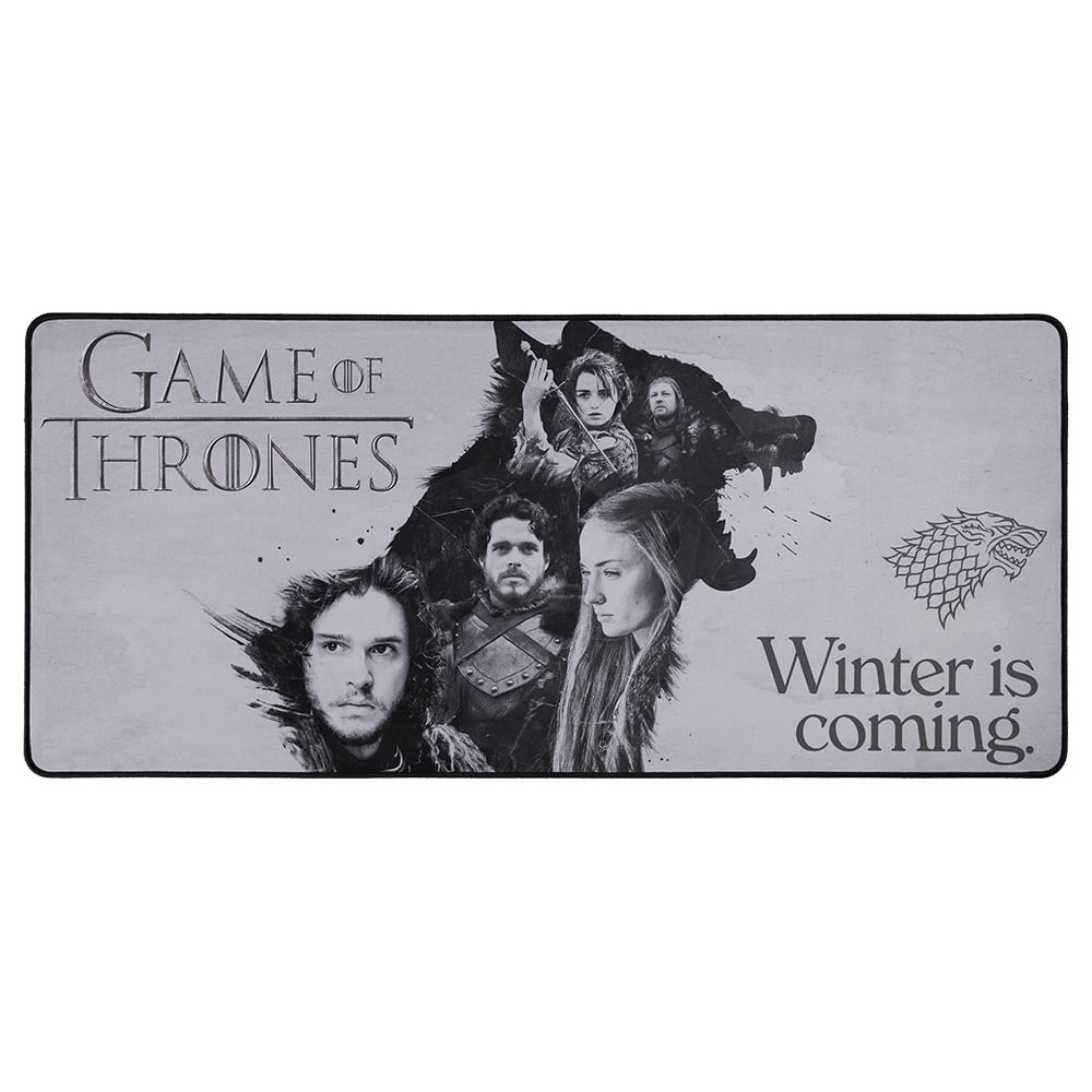 Game of thrones XXL Mouse Pad 35 in x 15.7 in - Gift Game of throns gaming desk pad 90 mm x 40 mm - official licensed
