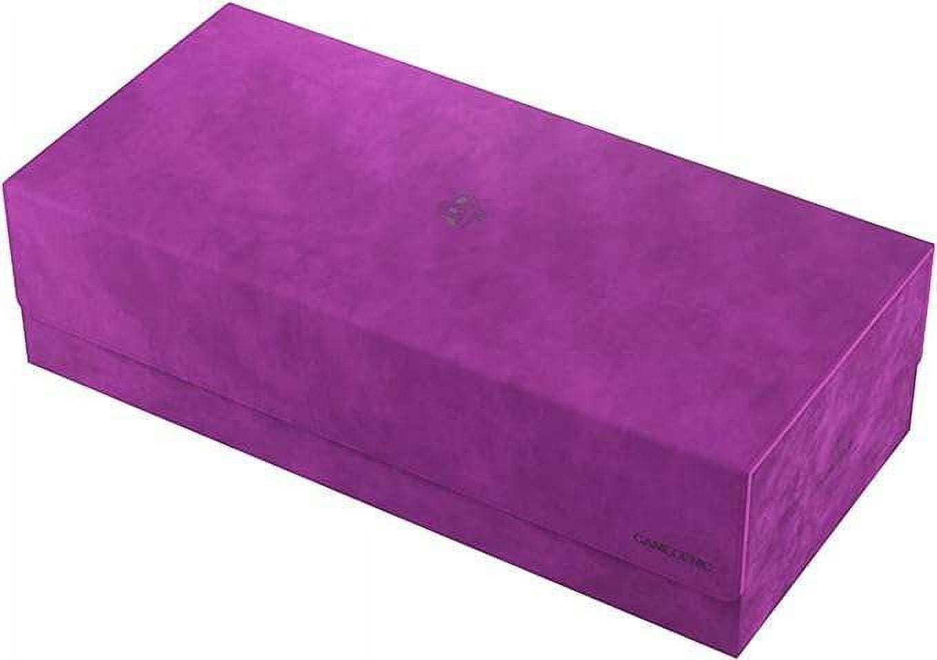 GameGenic Dungeon 1100+ Card Convertible Deck Box: Purple