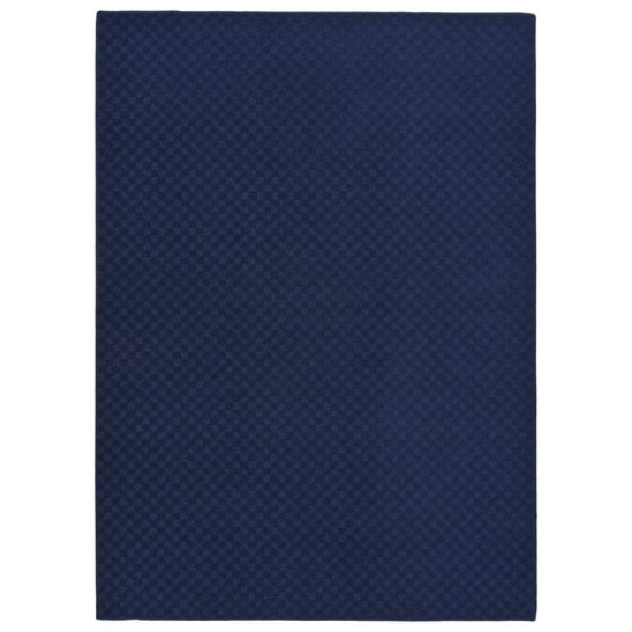 Garland Rug Medallion Navy Indoor Area Rug, 9' x 12'
