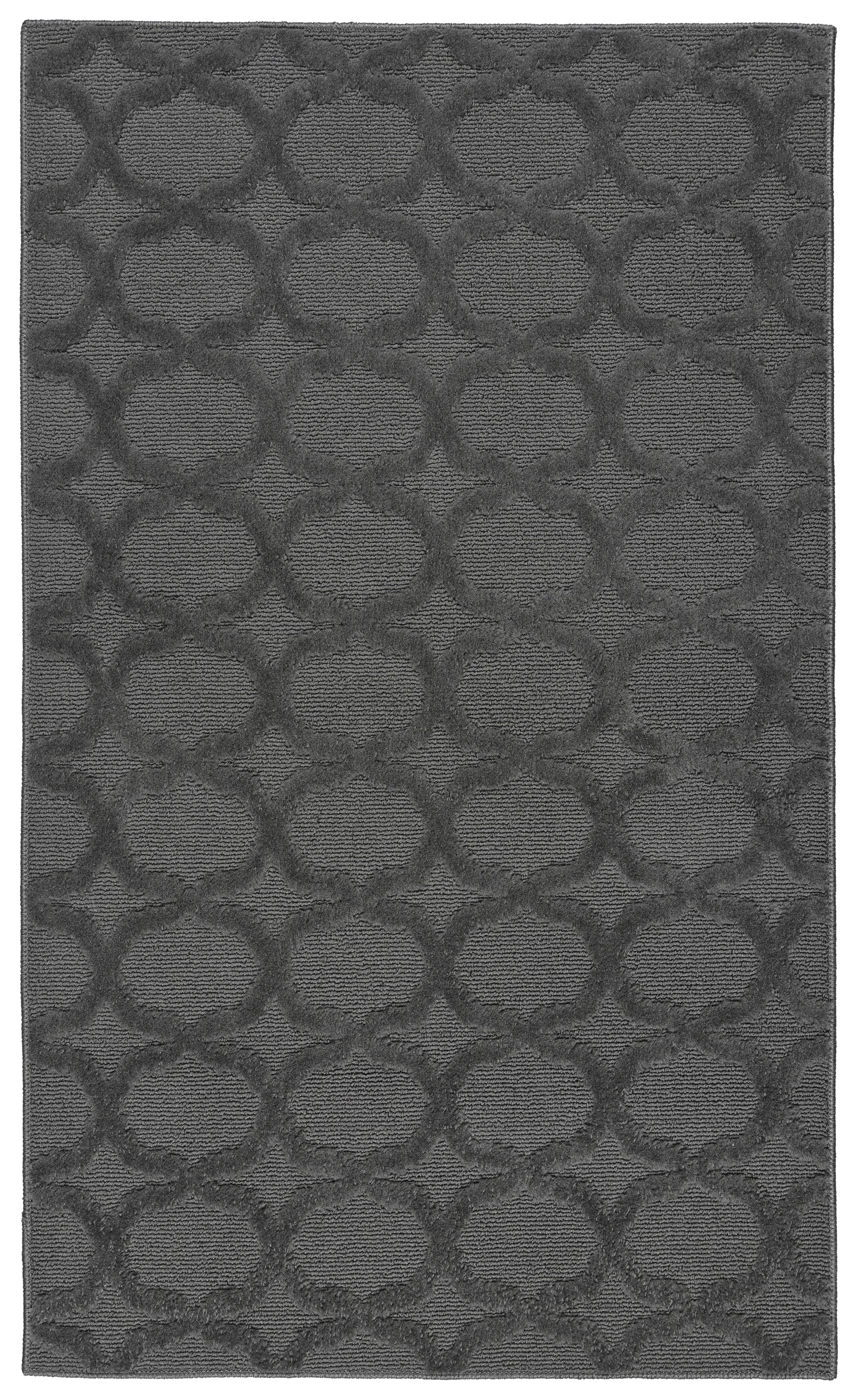 Garland Rug Sparta Cinder Gray Indoor Area Rug, 4' x 6'