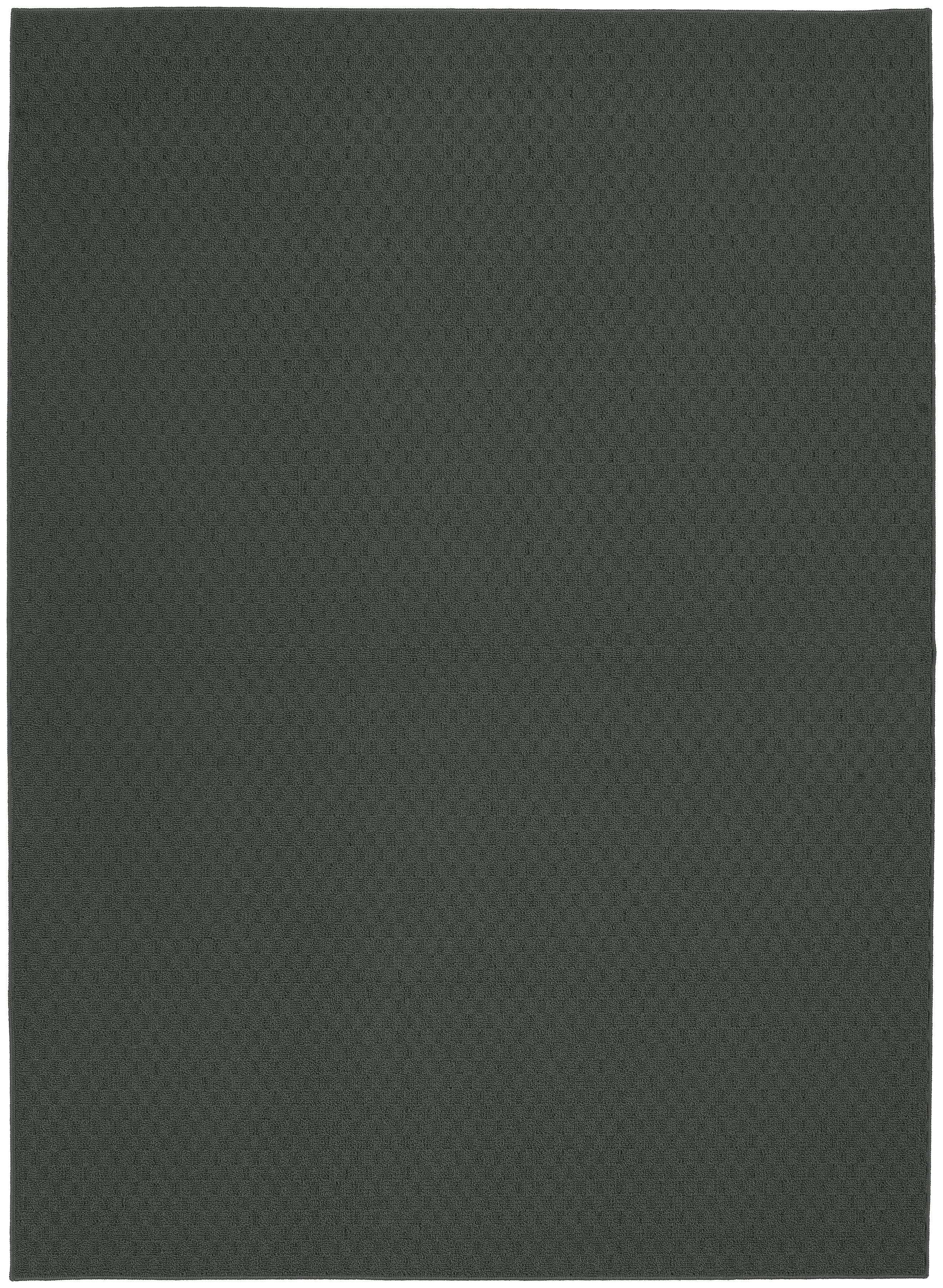 Garland Rug Town Square Polypropylene Cinder Gray Indoor Area Rug, 5' x 7'