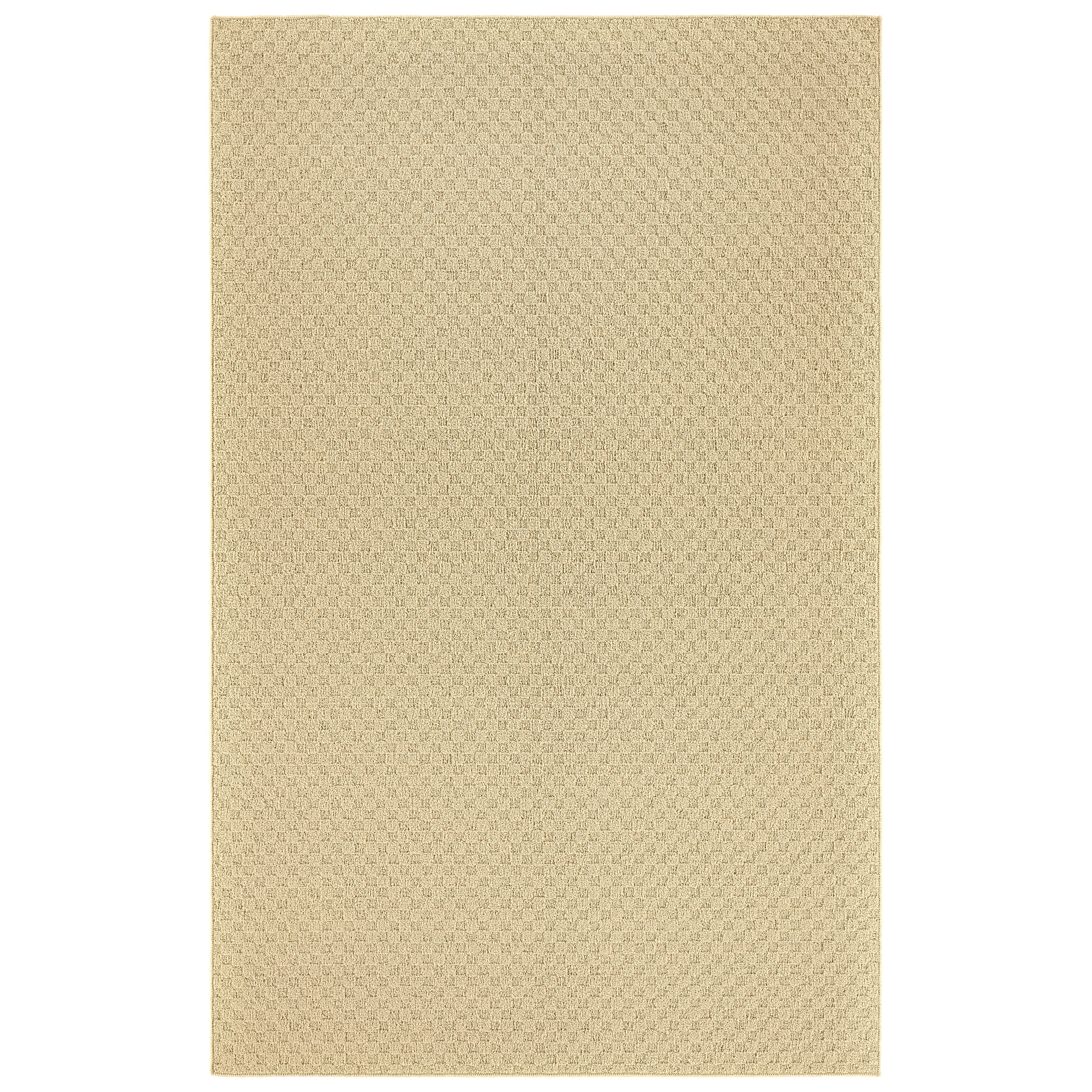 Garland Rug Town Square Polypropylene Tan Indoor Area Rug, 8' x 10'
