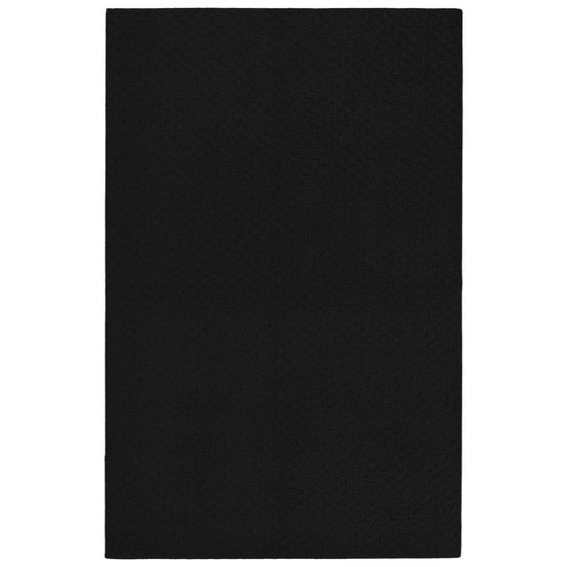 Garland Rug Town Square Black Indoor Area Rug, 8' x 10'