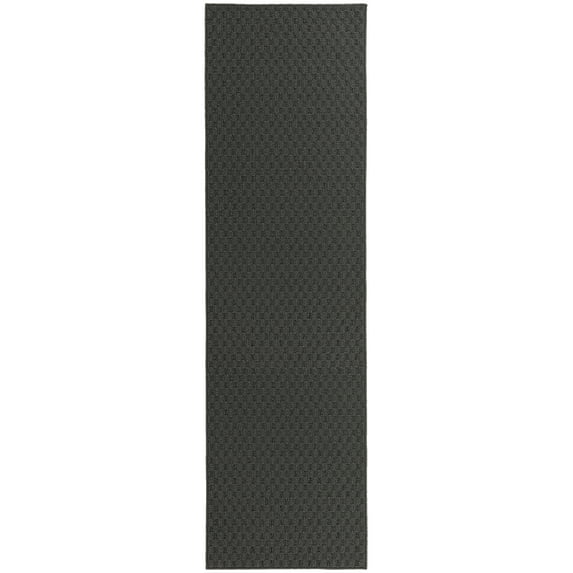 Garland Rug Town Square Cinder Gray Indoor Runner Rug, 2' x 12'
