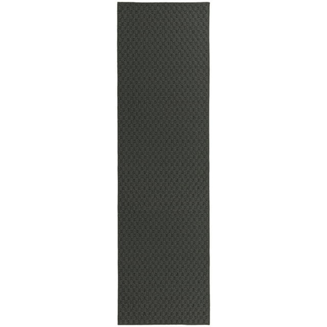 Garland Rug Town Square Cinder Gray Indoor Runner Rug, 2' x 12'
